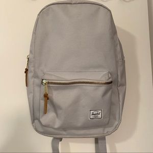 Herschel light grey backpack